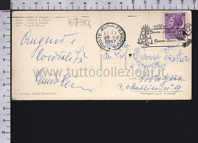 Collezionismo di marcofilia annulli speciali commemorativi degli anni 1960-69